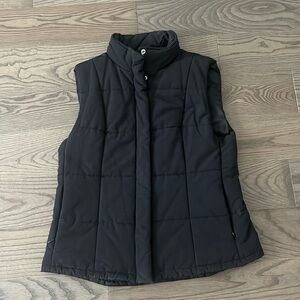 2/$25 SISLEY black puffer vest